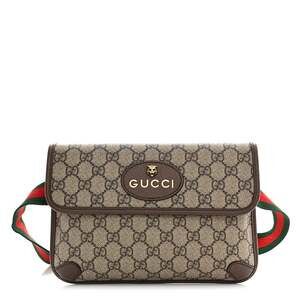 Gucci Gg Supreme Neo Vintage Web Belt #258107G10B